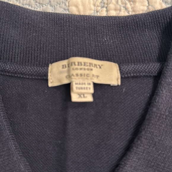 Men’s Burberry, XL black polo - Picture 4 of 4